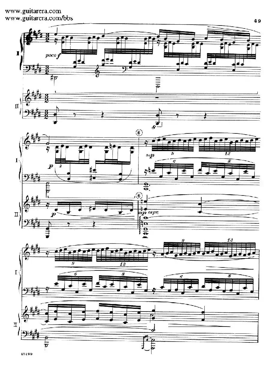 Piano Concerto Op.38（钢琴协奏曲·双钢琴·第二乐章）