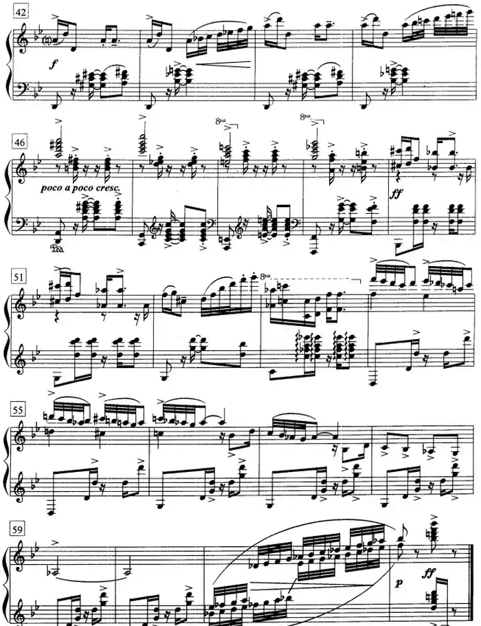 钢琴教程第七级 中外乐曲（前奏曲 No.1）