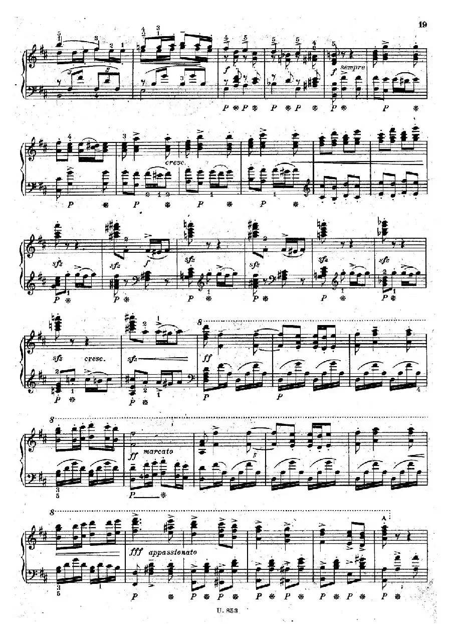 Six Piano Pieces Op.7（6首钢琴小品·Ⅴ）