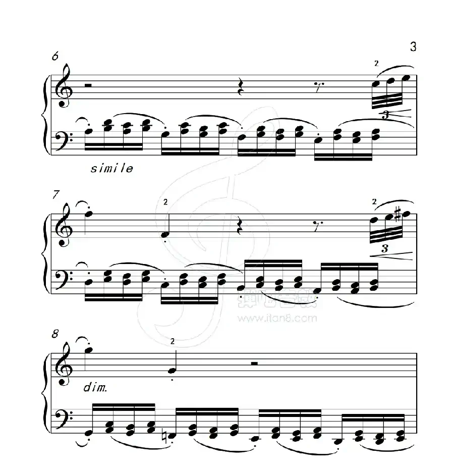 练习曲 33(克拉莫钢琴练习曲60首)