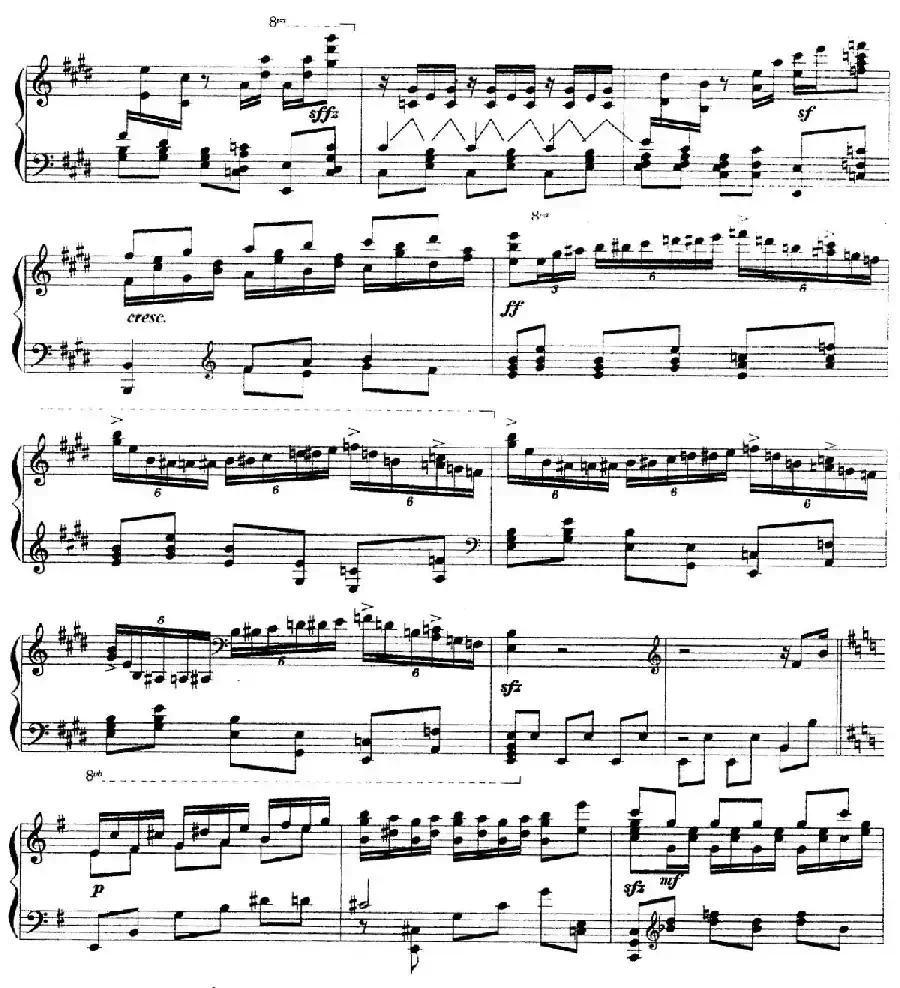 Carmen Variations 12 Pieces（12首卡门主题变奏曲·7—8）