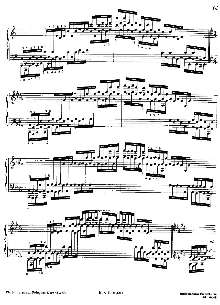 51 Exercises, WoO 6（51首钢琴练习 38—51）