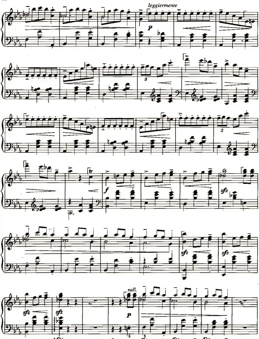 不可不弹的世界钢琴名曲：辉煌的大圆舞曲