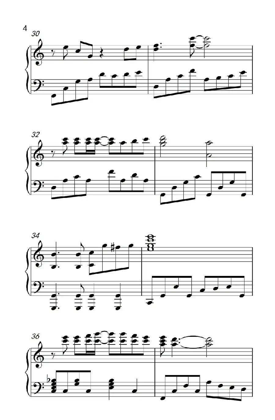 我(《弹吧音教》制谱版)