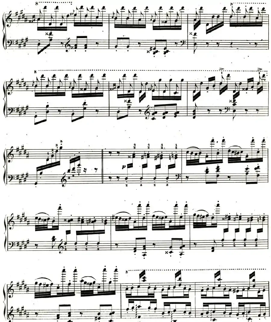 李斯特帕格尼尼大练习曲3