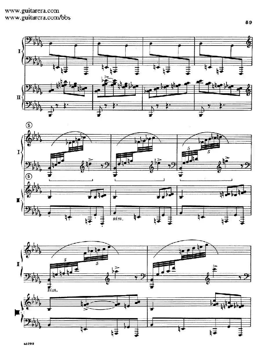 Piano Concerto Op.38（钢琴协奏曲·双钢琴·第三乐章）