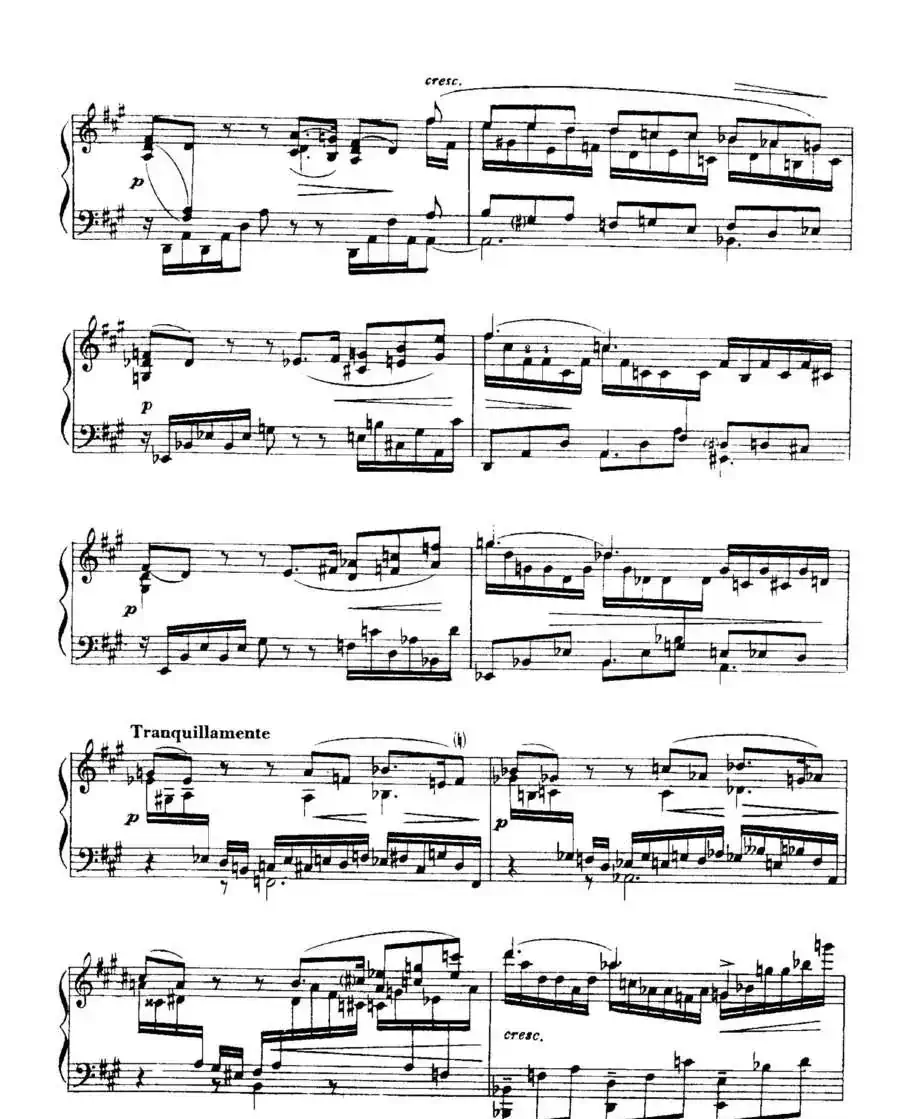 福雷13首船歌：Barcarolle No·5 in F-sharp min, Op·66