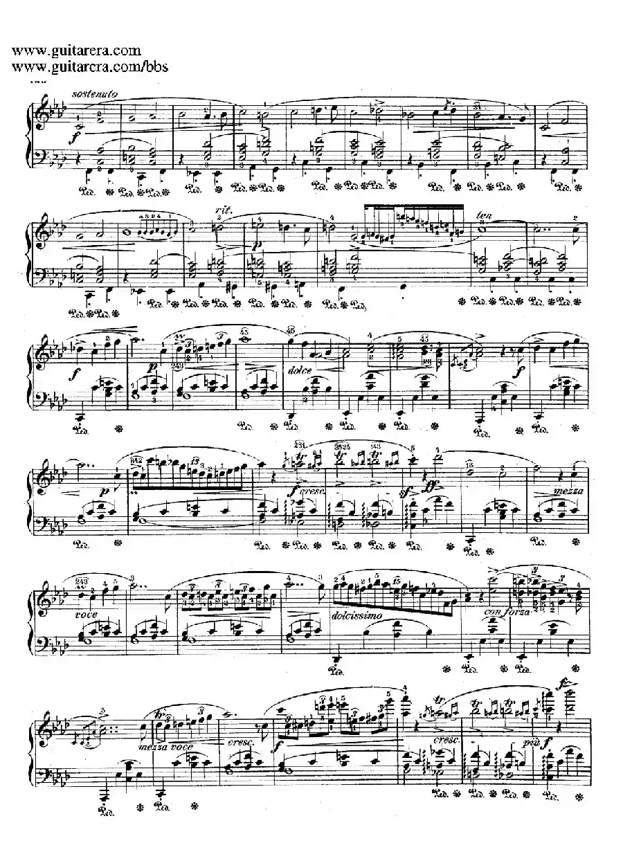 Impromptu in D-flat Major Op.29（降A大调第一即兴曲）