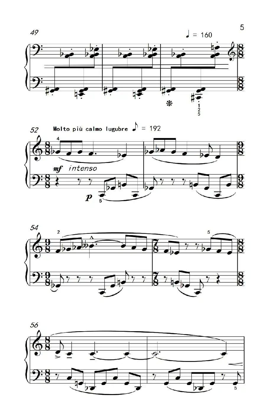 自由变奏（巴托克 小宇宙 钢琴教程 6）