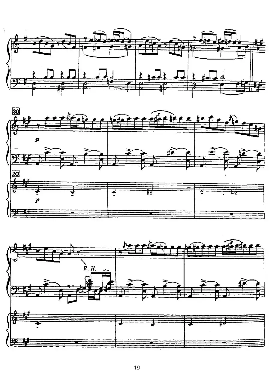 Rhapsody in Blue（蓝色狂想曲）（双钢琴）