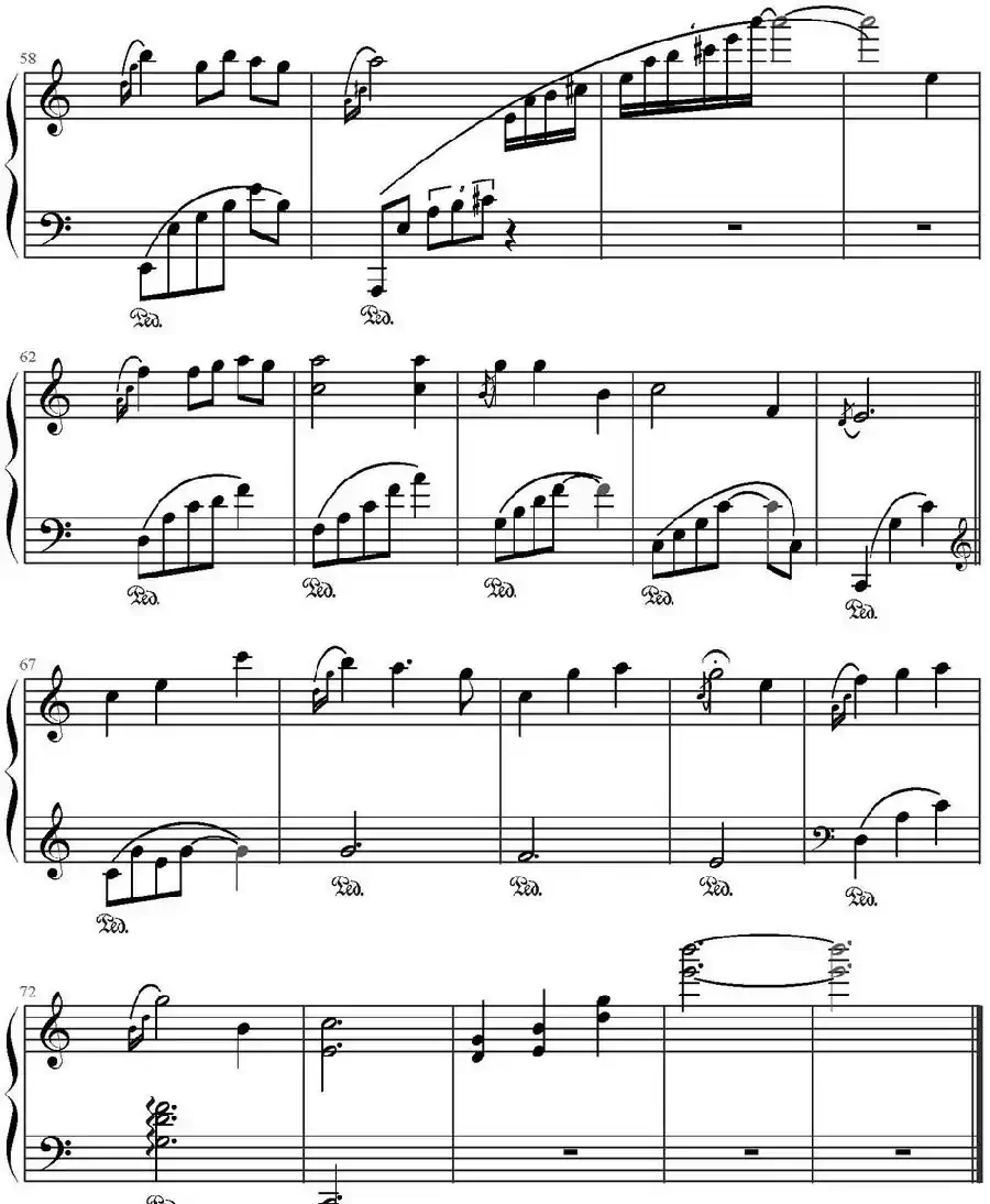 栀子花开(电影《栀子花开》主题曲、文武贝钢琴改编版)