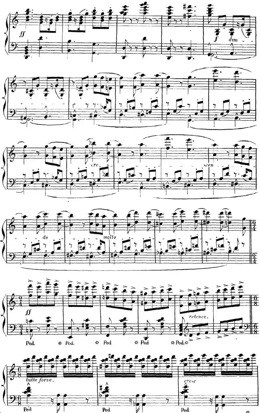 Carmen for Solo Piano（卡门全剧钢琴独奏版）（No.18）