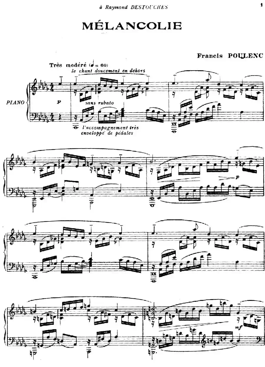 Mélancolie（伤感）