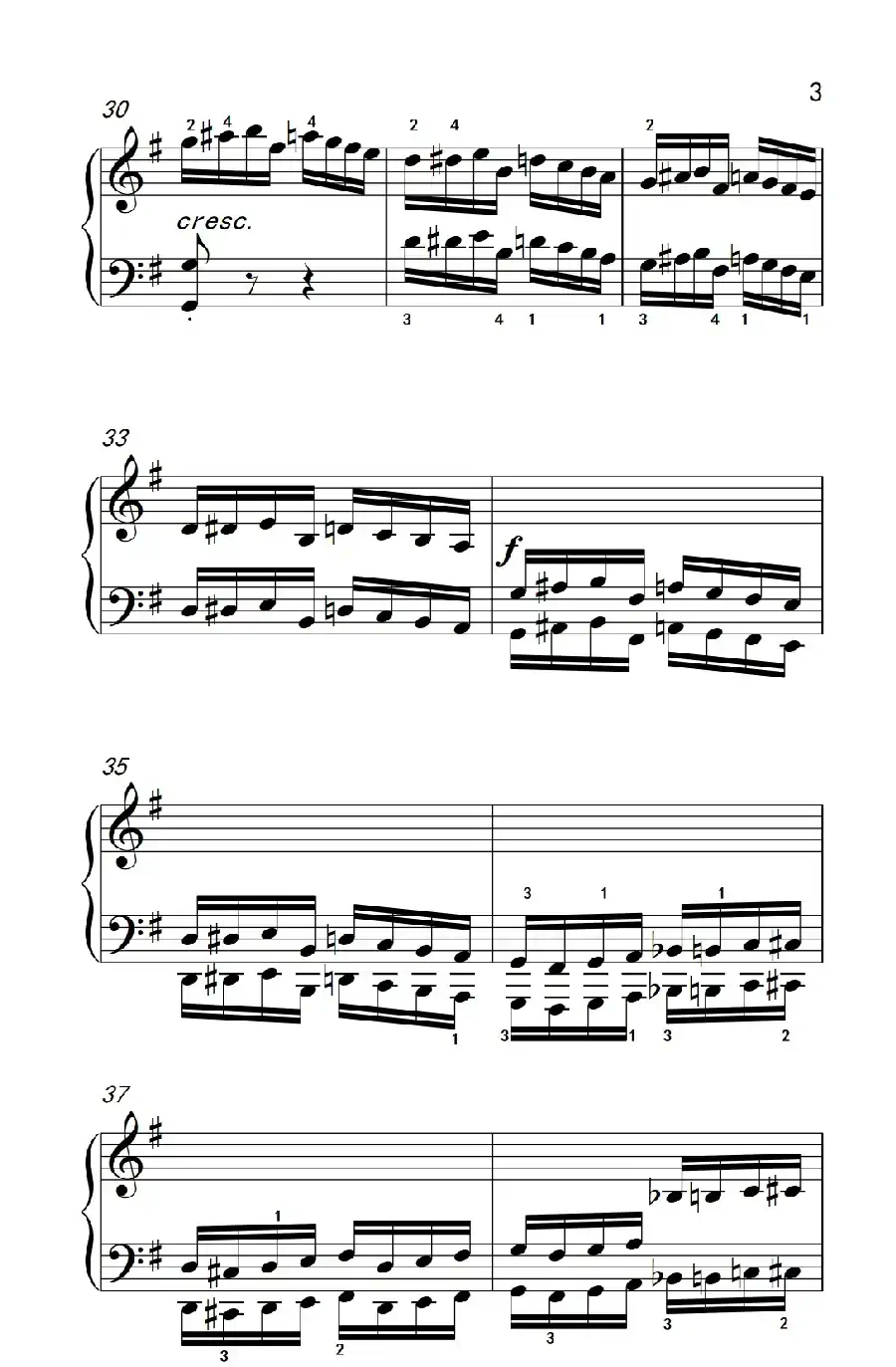 第九级2.G大调奏鸣曲 第一乐章 Op.31 No.1（中央音乐学院 钢琴（业余）考级教程 7-9级）
