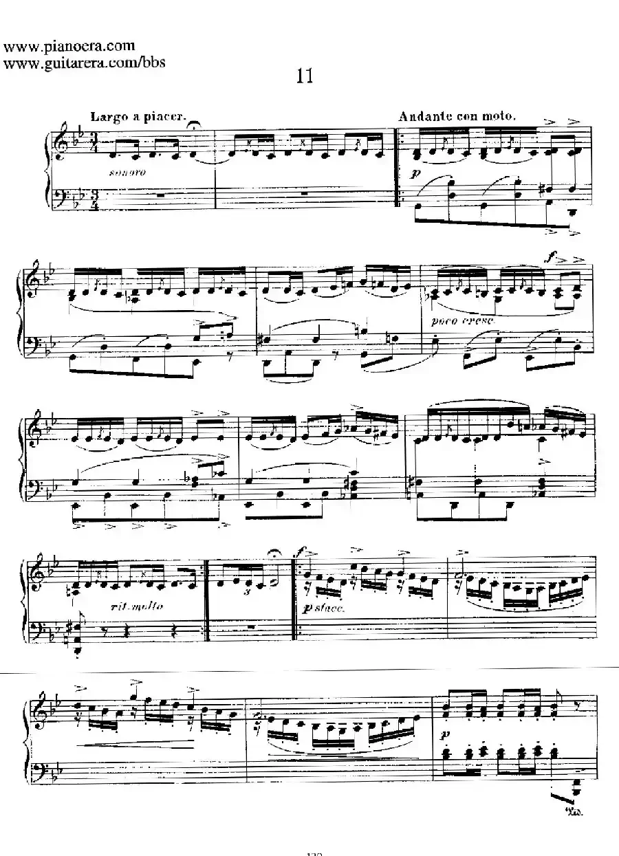 12 Spanish Danses Op.37（12首西班牙舞曲·11）