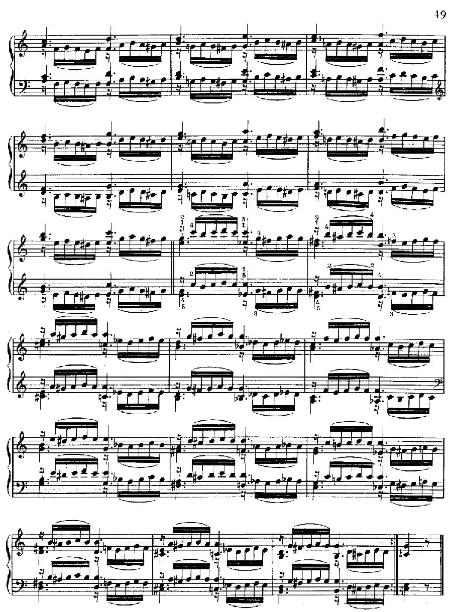 51 Exercises, WoO 6(51首钢琴练习 31—37)