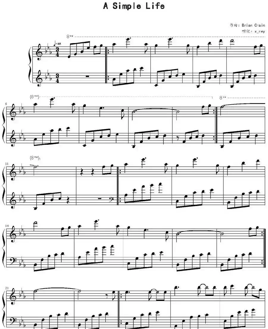 A Simple Life