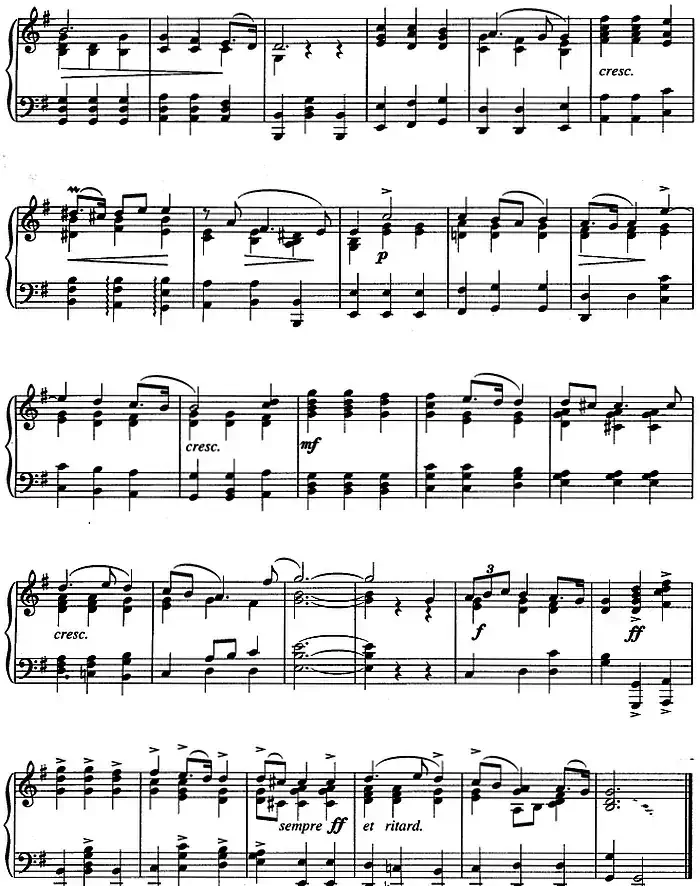 不可不弹的世界钢琴名曲：广板