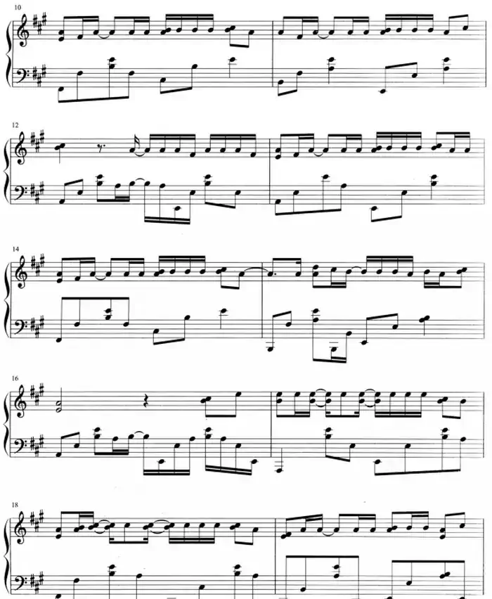 流行歌曲改编的钢琴曲：稻香