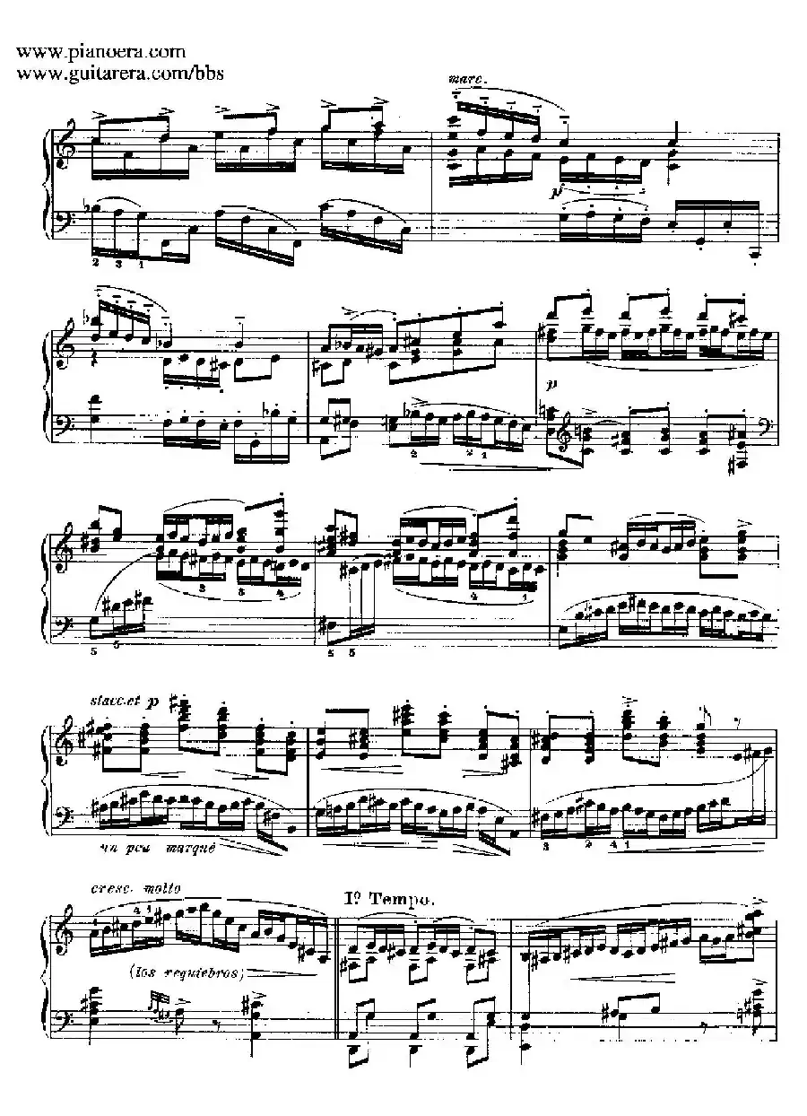 Goyescas（戈雅之画）（3. 烛光凡丹戈 El Fandango De Candil）