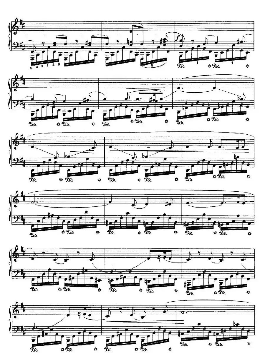 Piano Sonata No.3 in b Minor Op.58（b小调第三钢琴奏鸣曲·第四乐章）