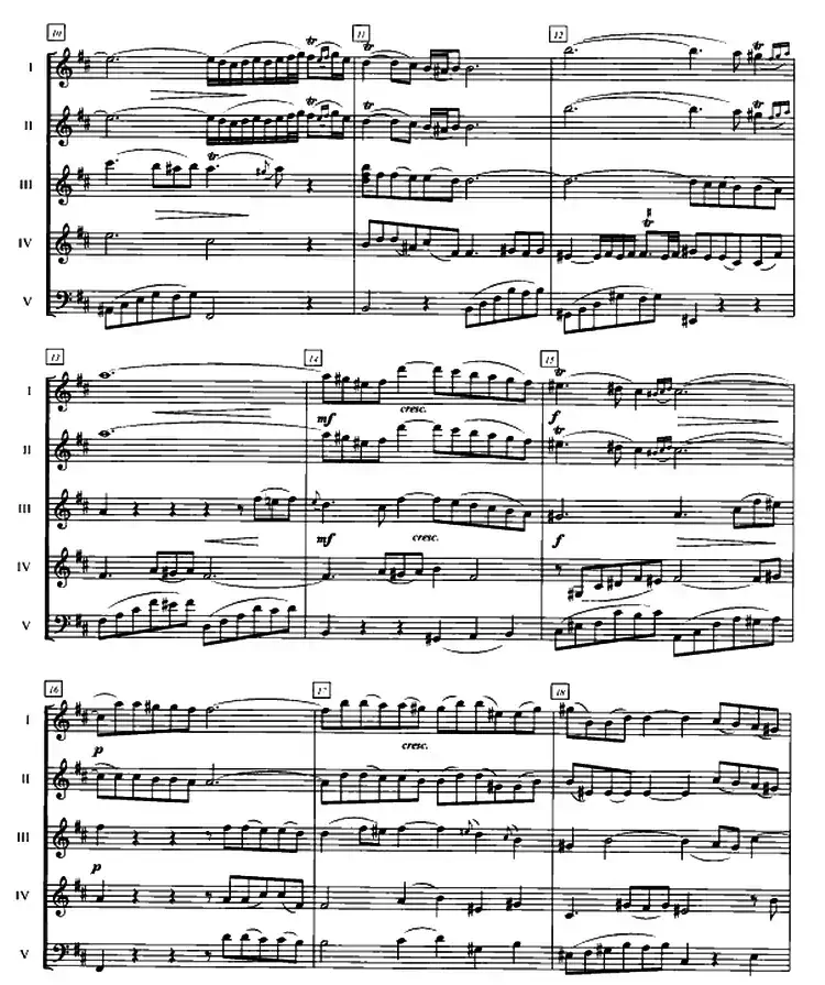 奏鸣曲（合奏）