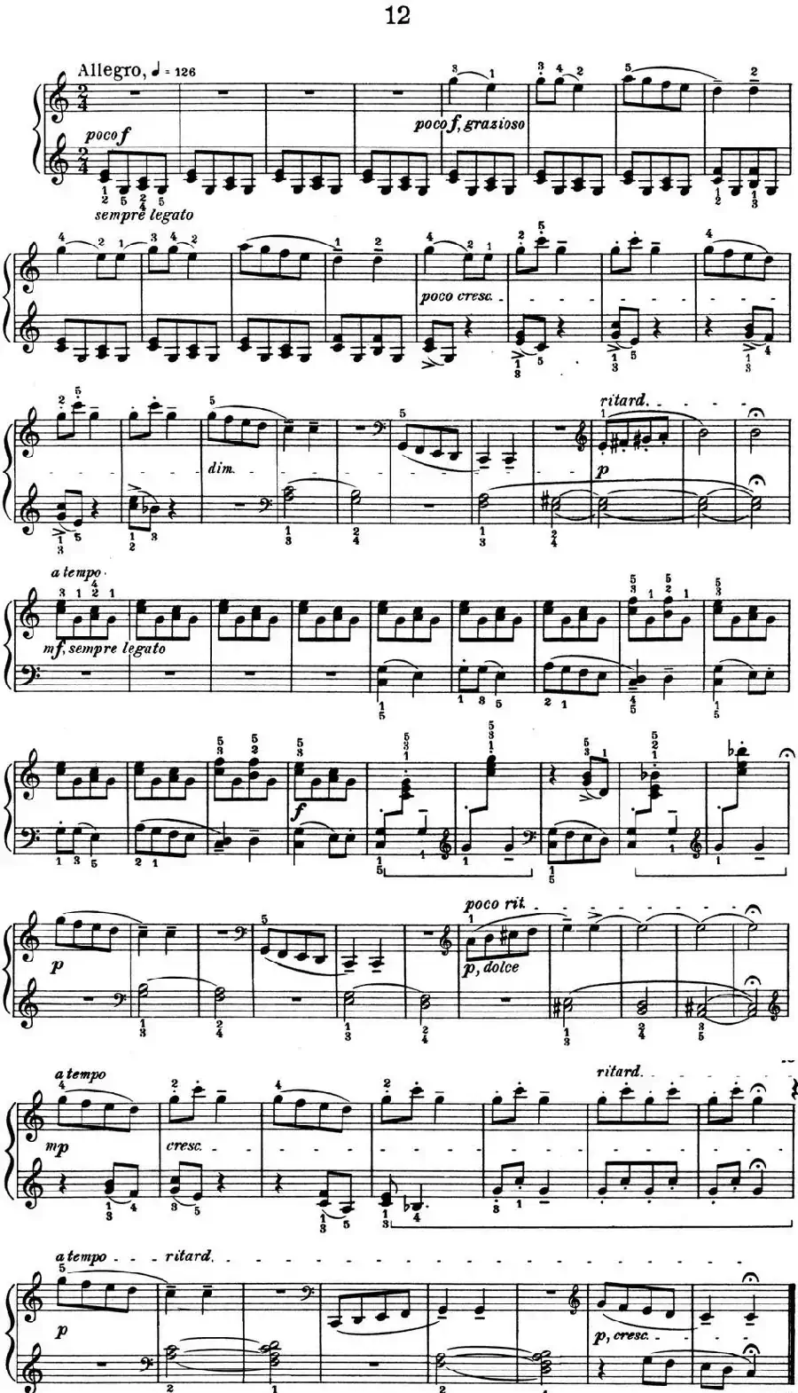 For Children Sz.42（献给孩子们·12）