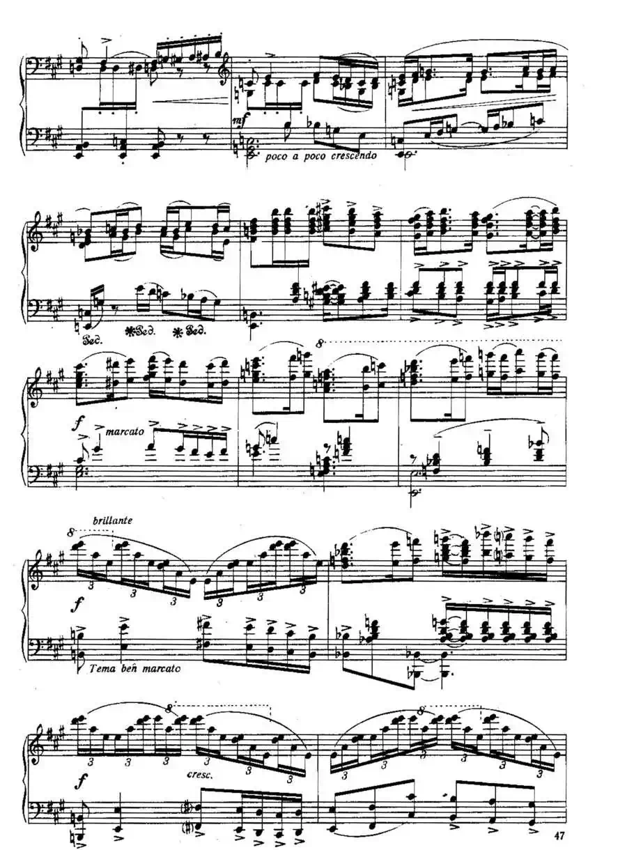 Six Préludes Exotiques Op·17（6首特色前奏曲·3）