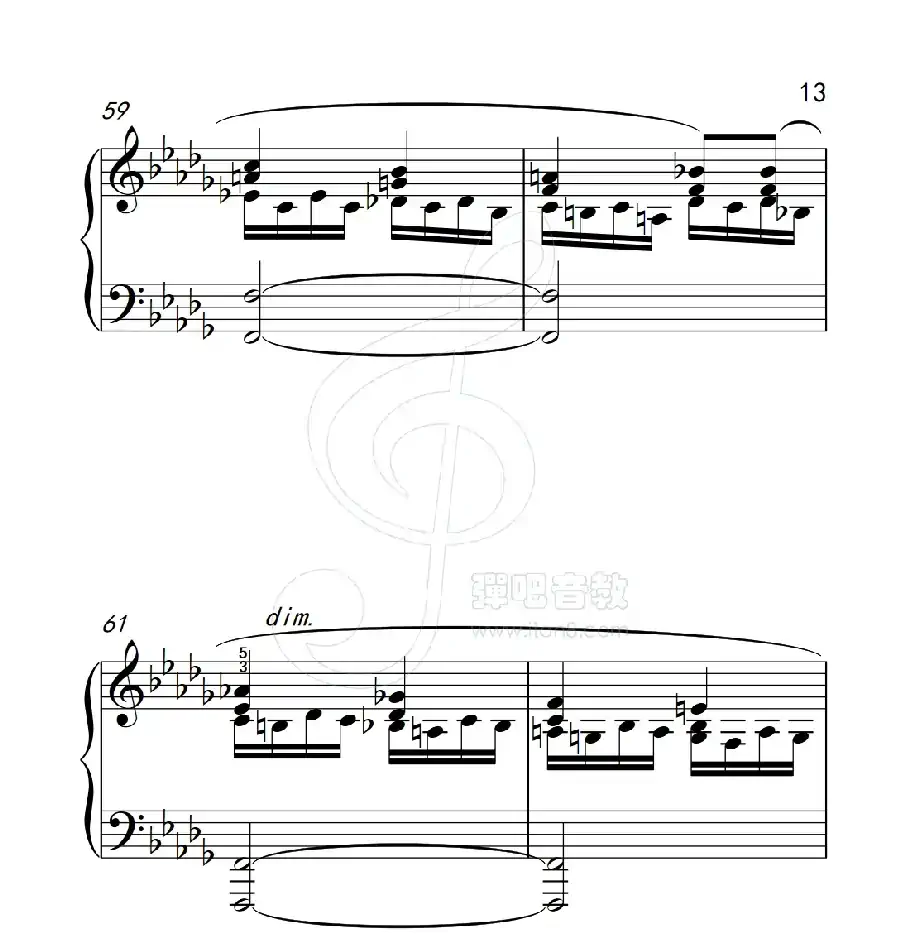 练习曲 55（克拉莫钢琴练习曲60首）
