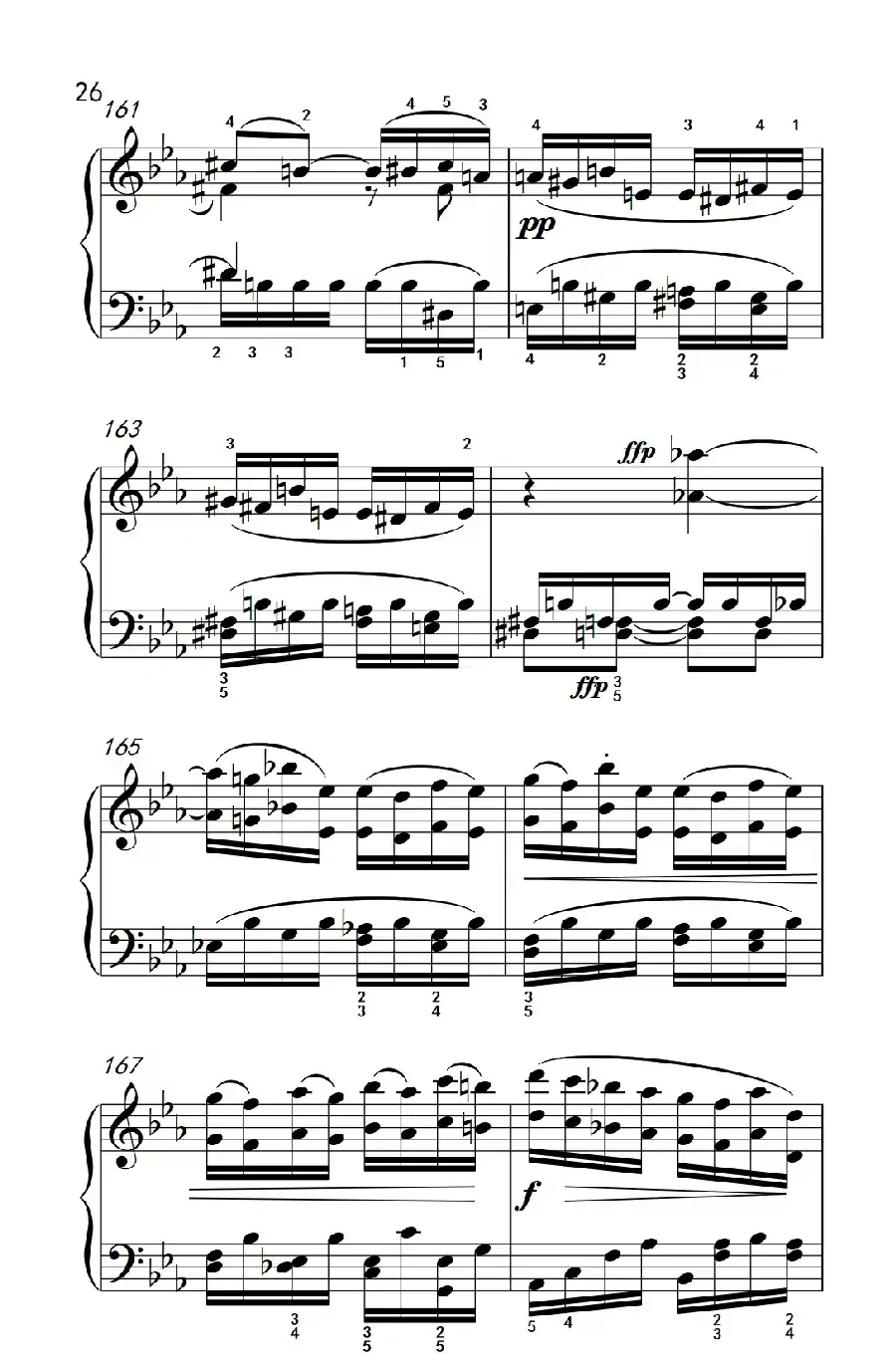 奏鸣曲 Opus 7 第四乐章(贝多芬奏鸣曲集 2)