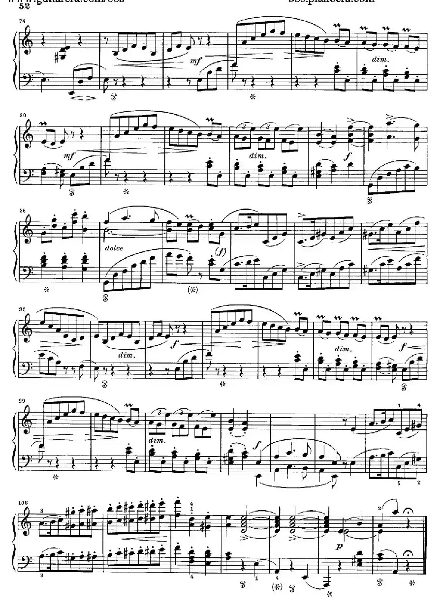 Neue Aquarelle Op.57（新水彩画·1. 幽默曲）