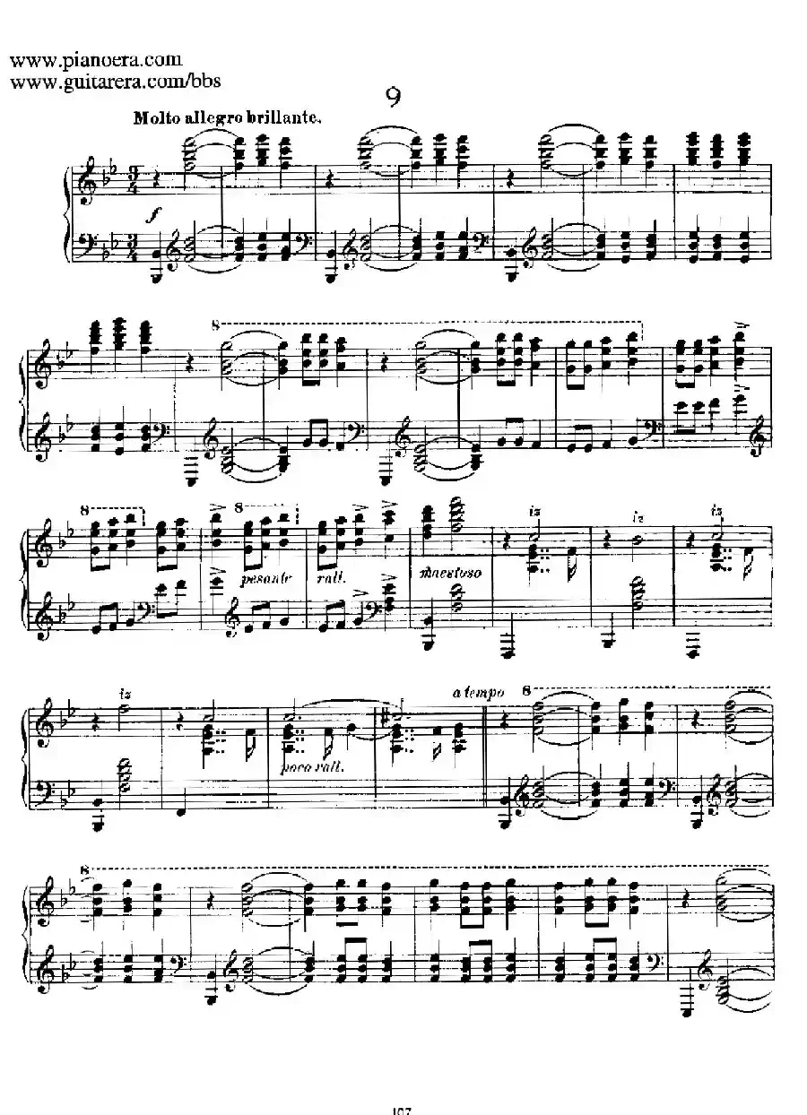 12 Spanish Danses Op.37（12首西班牙舞曲·9）