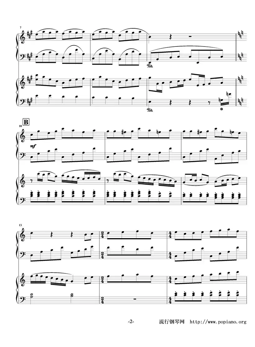 La Fete(佳节)(双钢琴)