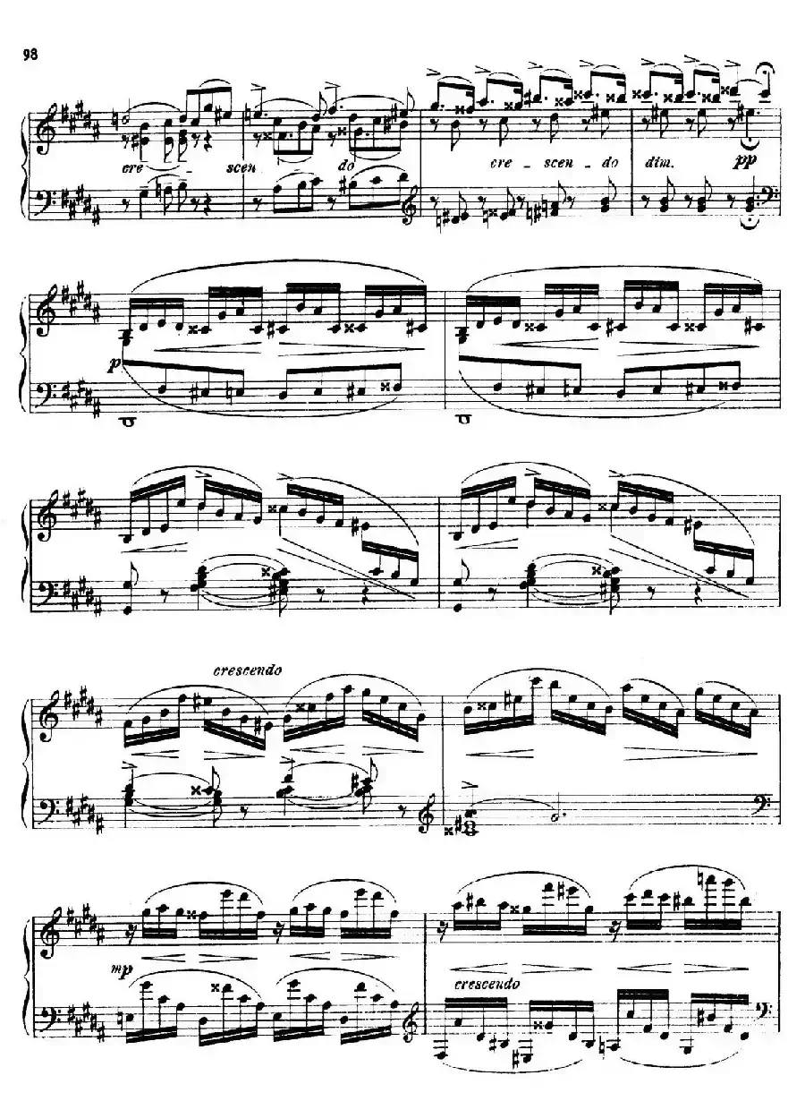 24 Characteristic Pieces Op.36（24首性格小品·18）