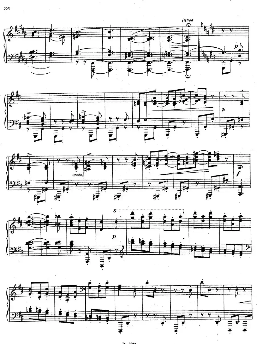 Four Pieces 4首小品 Op.2（Ⅳ）