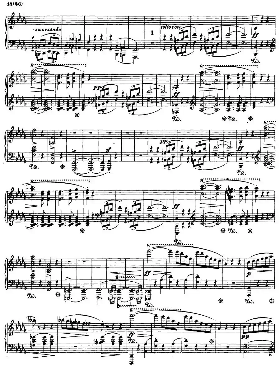 降b小调钢琴谐谑曲Op.31（第二号）