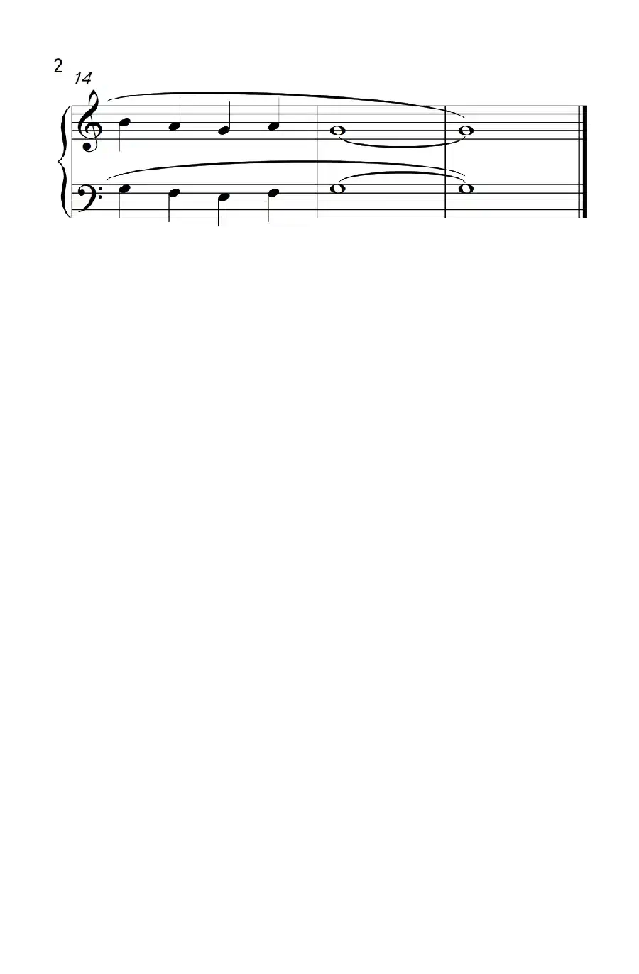 双手同向（巴托克 小宇宙 钢琴教程 1）