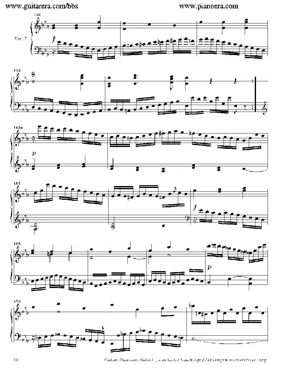 Variations in E-flat Major Op.12（降E大调变奏曲）