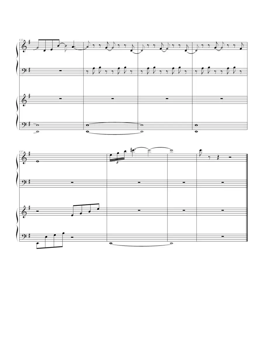 海浪（双钢琴）