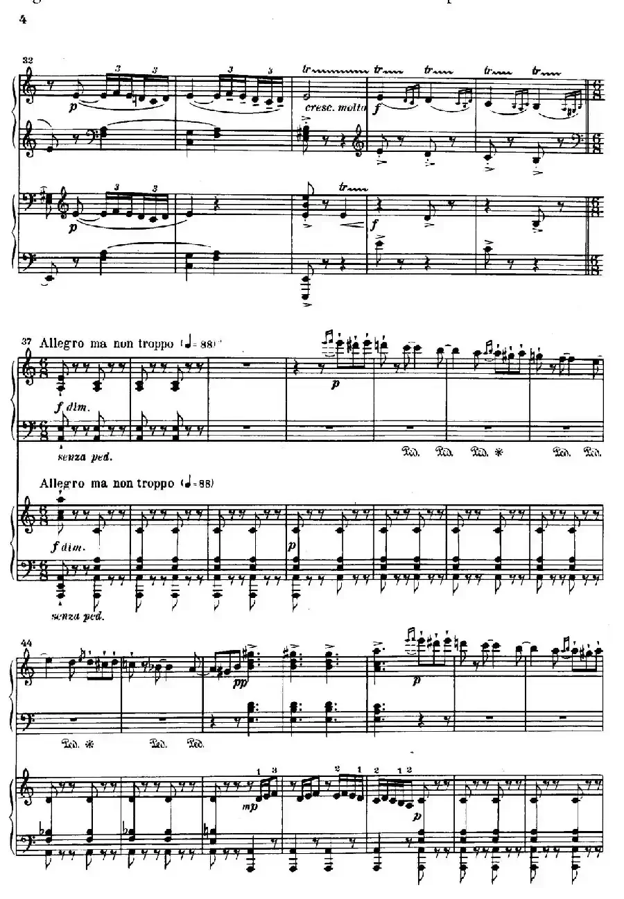 Introduction et Rondo Capriccioso Op.28（引子与随想回旋曲·双钢琴）