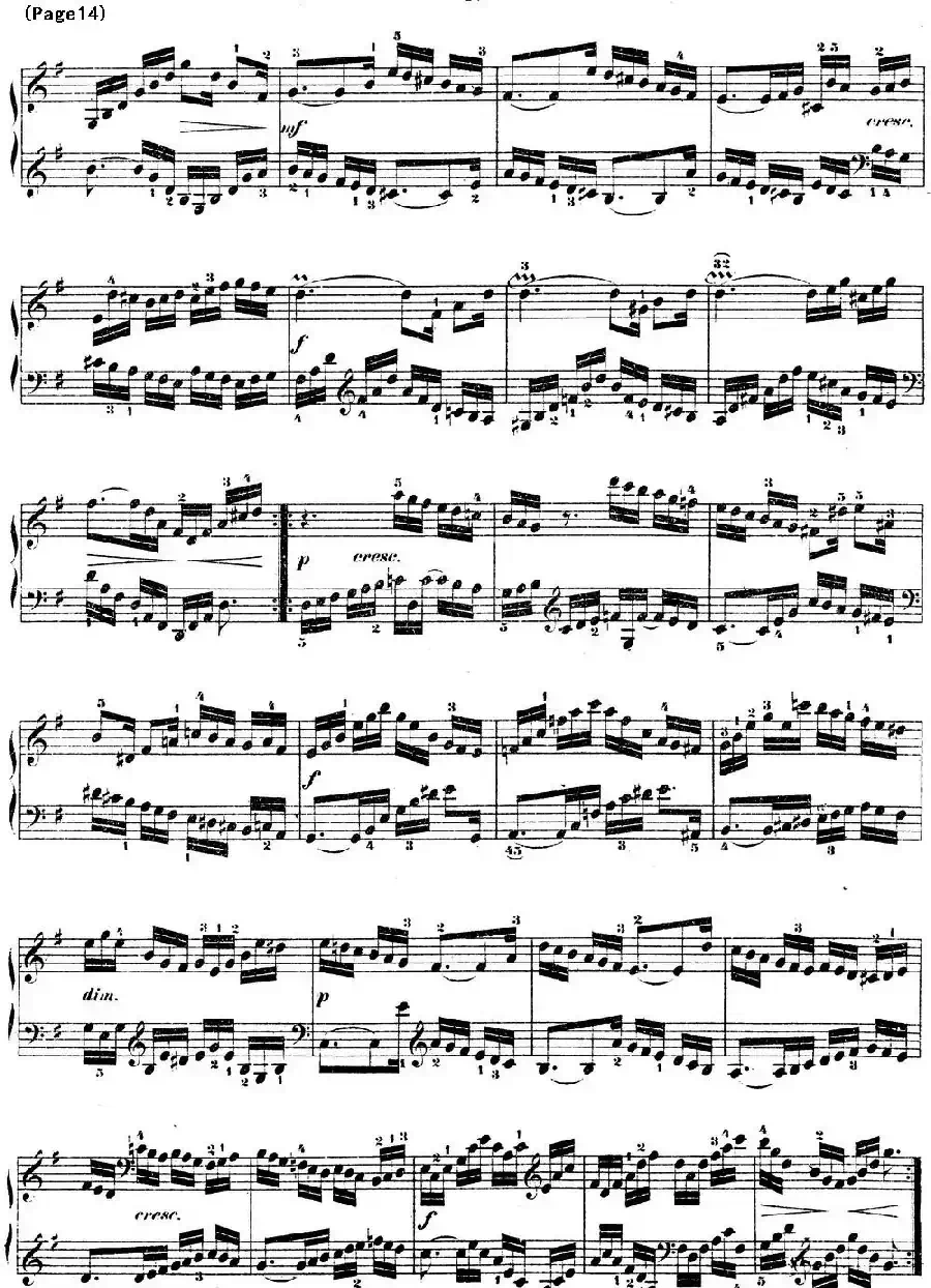 哥德堡变奏曲 巴赫 Goldberg Variationen BWV988