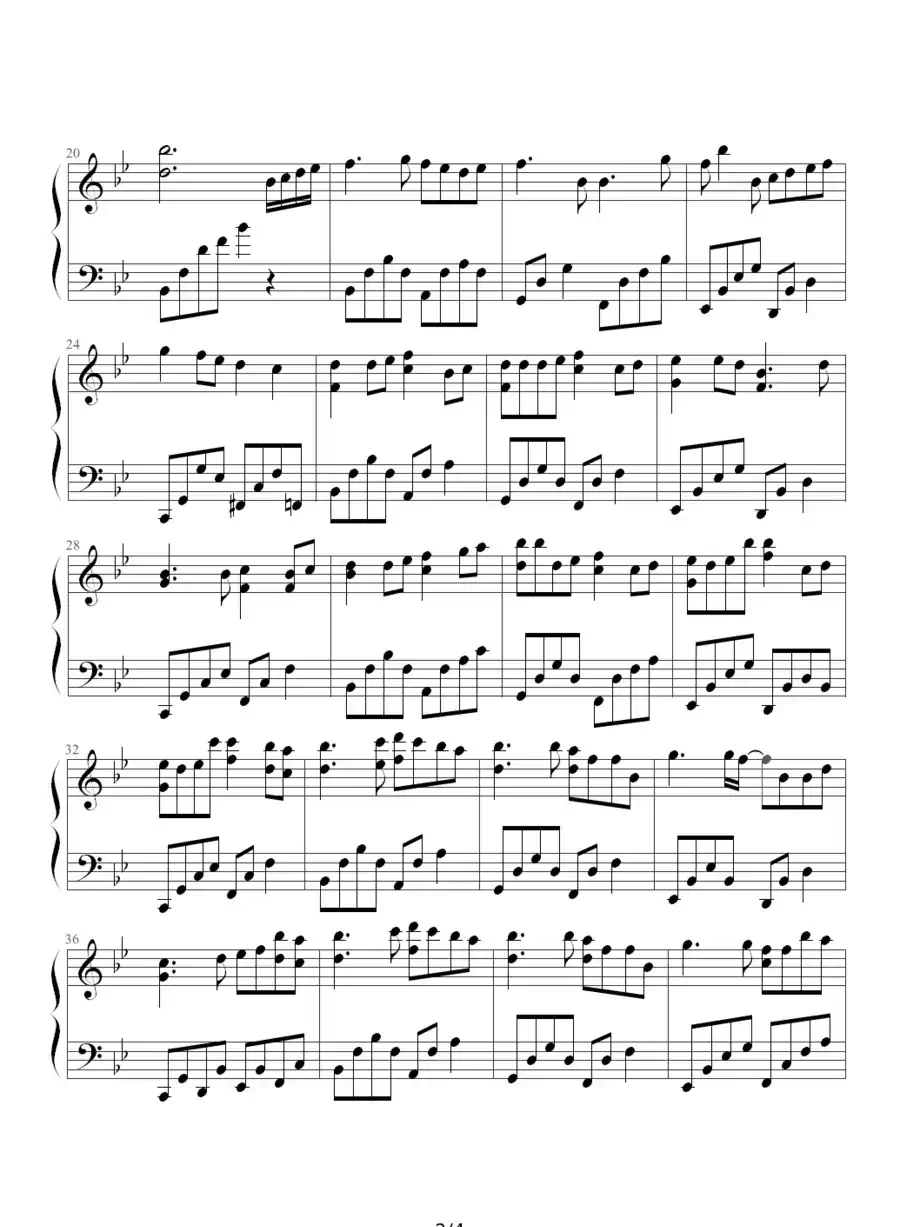 我的骄傲(钢琴独奏版)