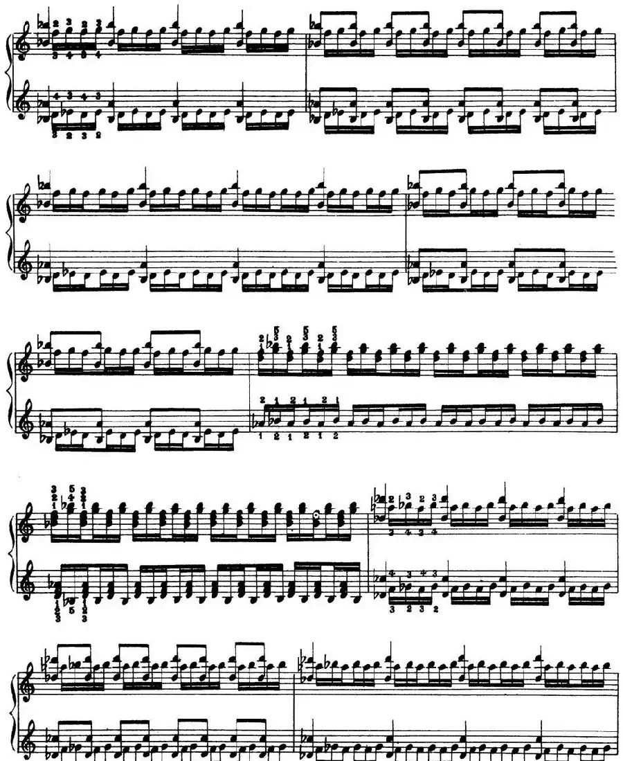Technical Exercises S.146（李斯特钢琴技巧练习 BOOK Ⅷ）