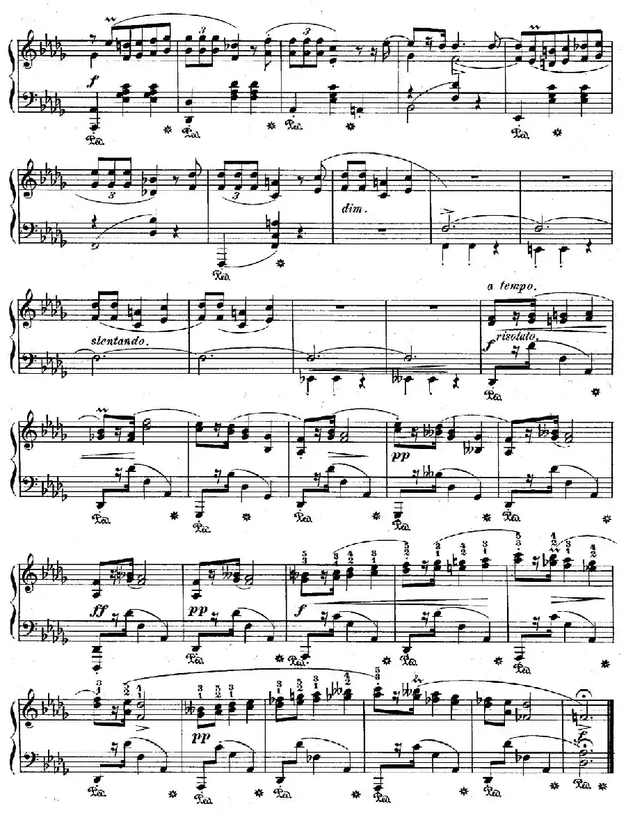 Quatre Mazurkas Op.30（4首玛祖卡舞曲·3）