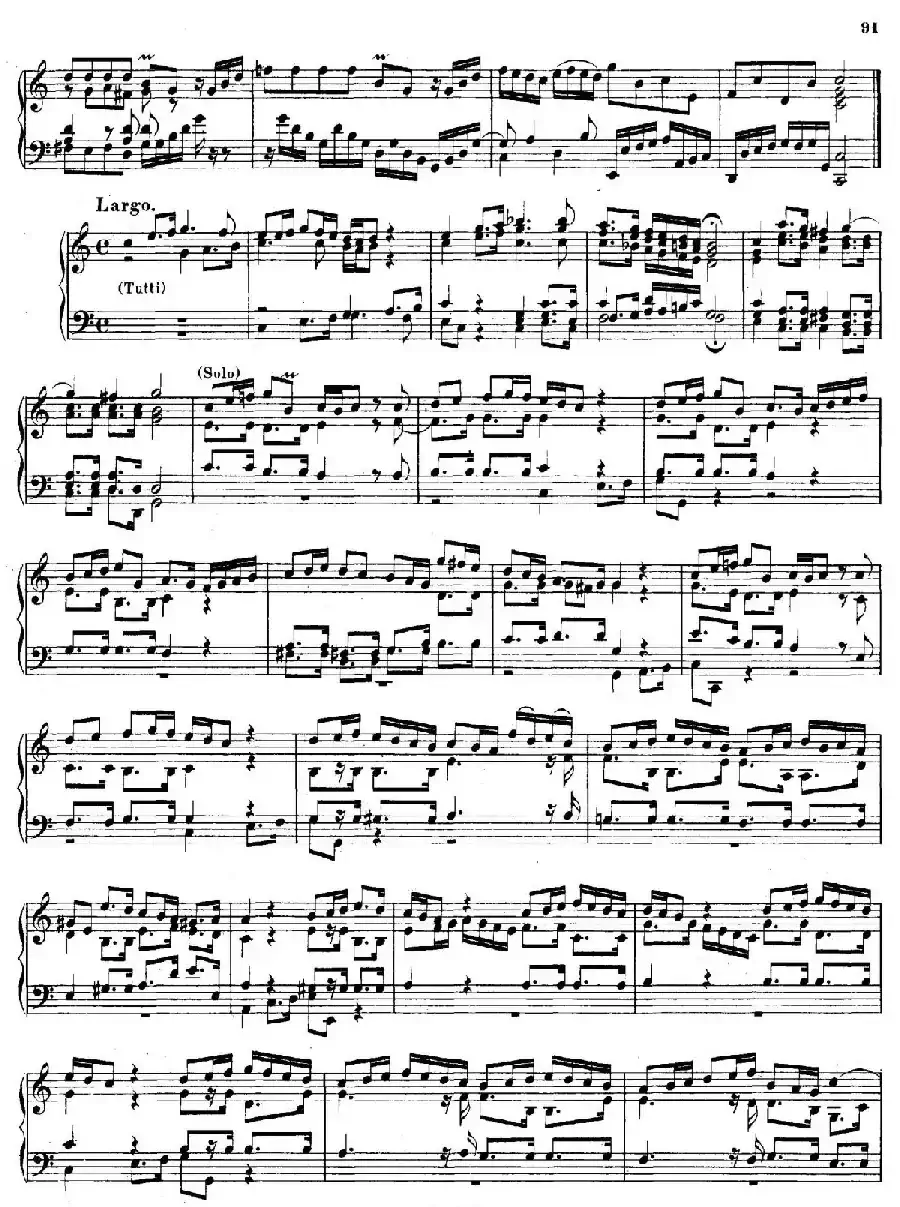 16 Concertos BWV 972-987（十六首为独奏古钢琴而作的协奏曲）（P31——40）