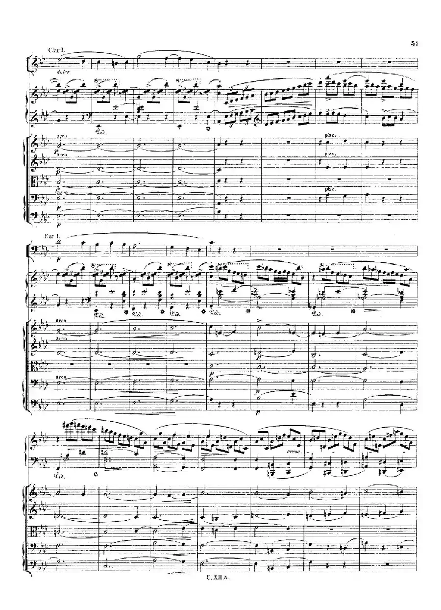 Piano Concerto No.2 in f Minor Op.21（f小调第二钢琴协奏曲·总谱）