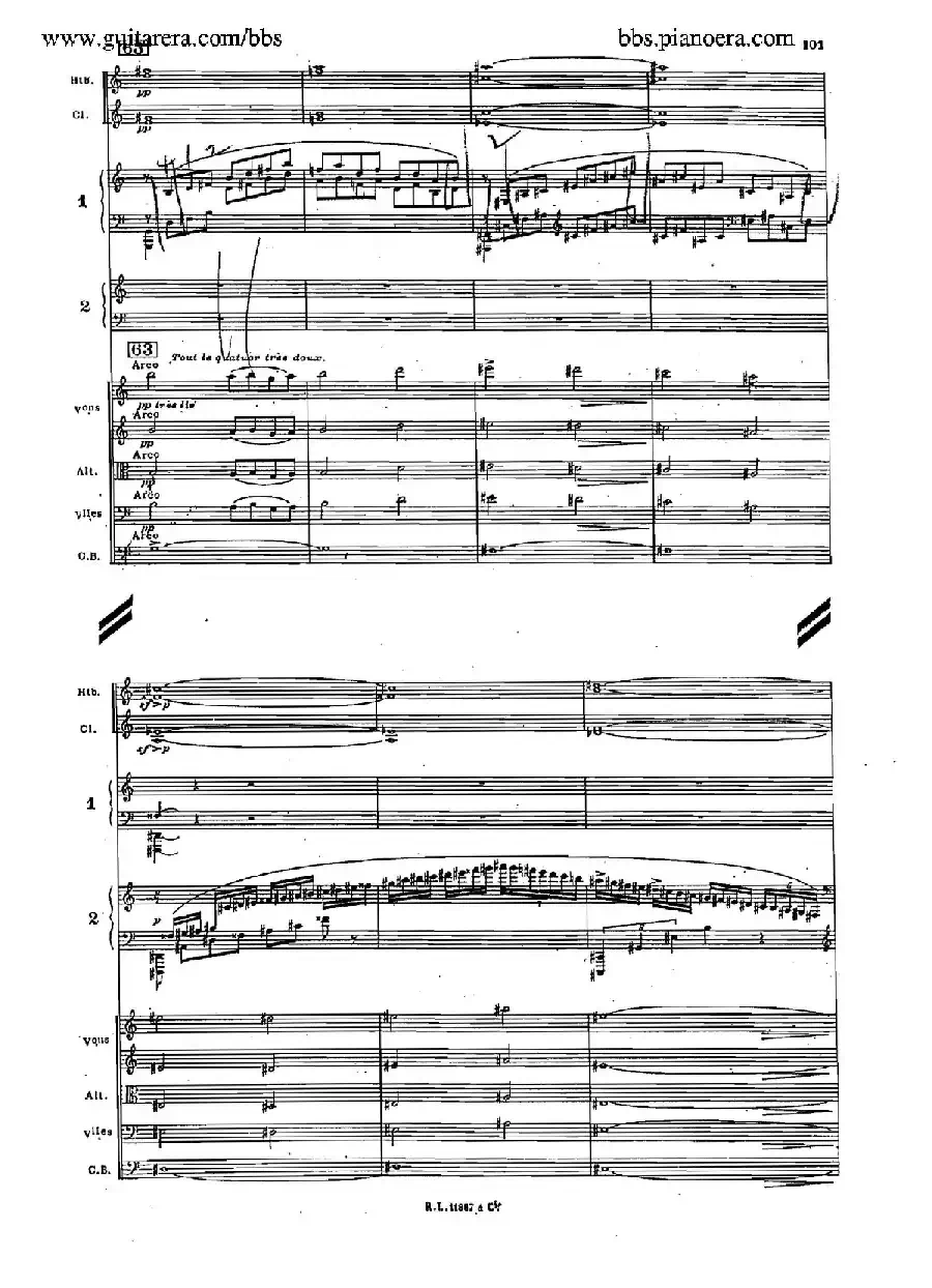Concerto for 2 Pianos in d Minor（d小调双钢琴协奏曲·总谱）