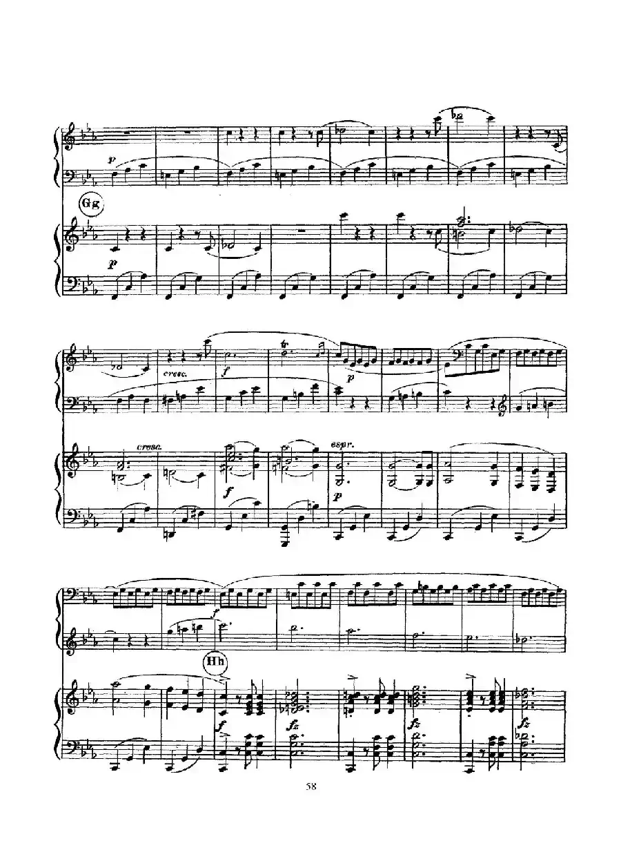 Piano Sonata in c Minor K.475,457 - 2 Pianos（根据21首钢琴奏鸣曲改编的双钢琴版钢琴奏鸣曲四首）