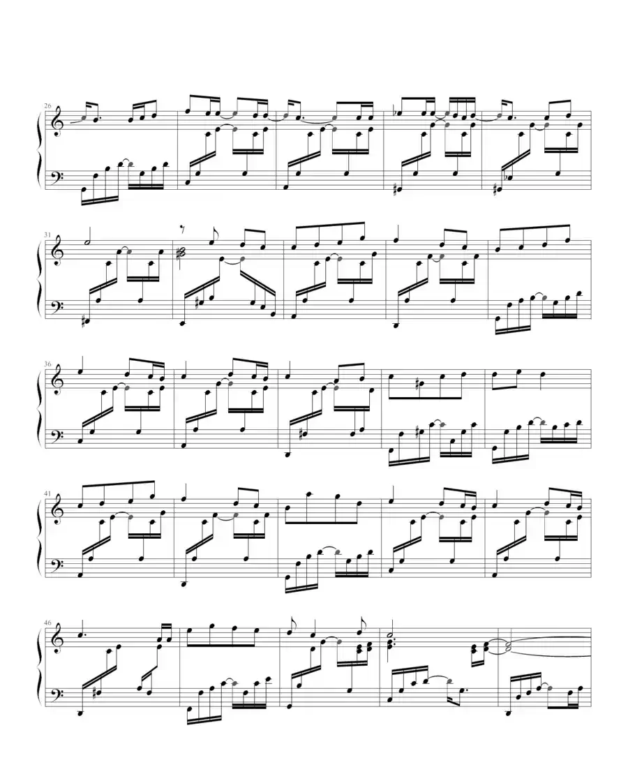 黑色毛衣（蓝的调编配版）