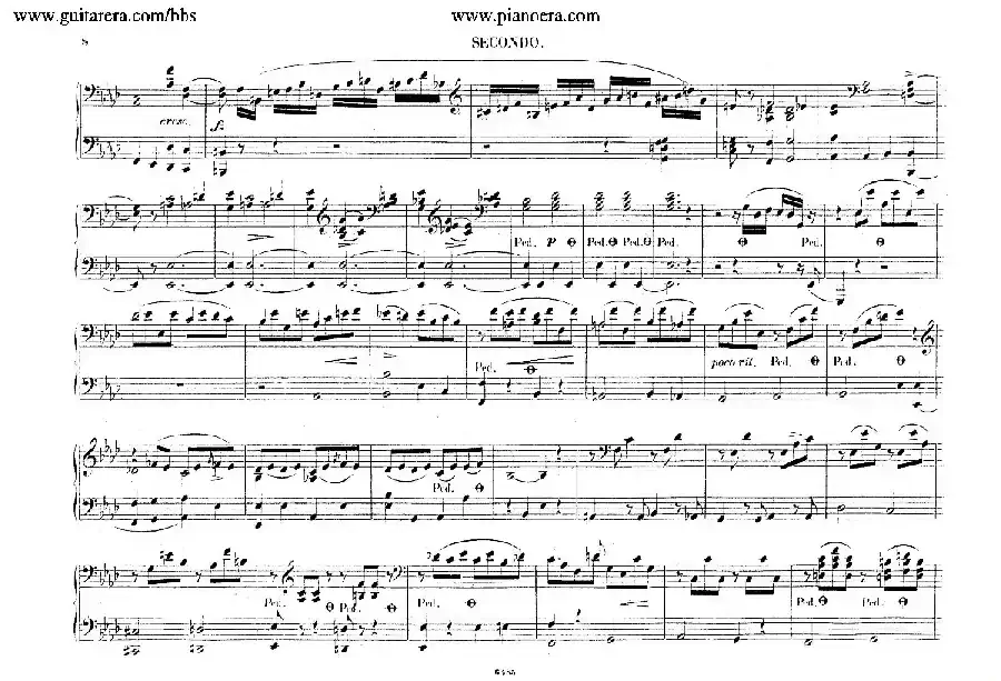 Piano Concerto No.2 in f Minor Op.21（f小调第二钢琴协奏曲·四手联弹版）